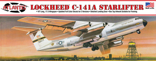 Atlantis Models 376 1:108 Lockheed C-141A Starlifter Aircraft Plastic Model Kit