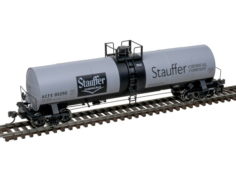 Atlas 20007574 HO Stauffer Chemical ACF 17,360 Gallon Tank Car ACFX #85286