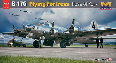 HK Models HKM01E044 1:32 B-17G Flying Fortress Rose of York Aircraft Model Kit