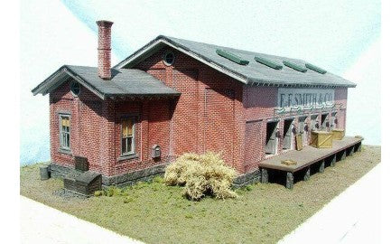 Ed Fulasz 02 & 02 1/2 HO Trackside/Roadside Warehouse w/Office & Office Kit