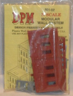 DPM 601-02 N Scale Modular Wall System Plastic Kit