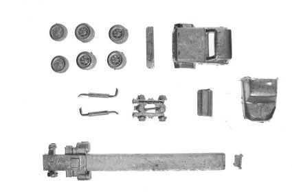Showcase Miniatures 96 N Scale 70's GMC 9500 Long Hood Builder's Pack (2 Pack)