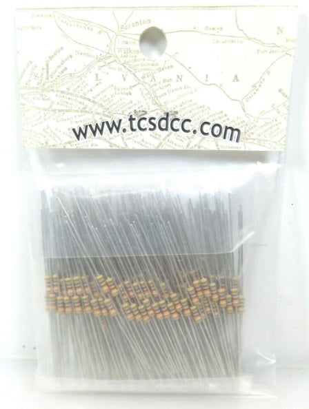 Train Control Systems 1070 1/4W 560Ohm Resistor Pack Wire & Accessories