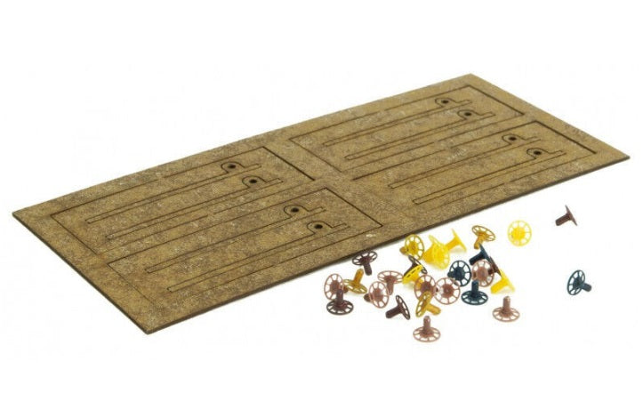 Micro-Trains 49945008 N Scale Door Starter Hardware Kit (Pack of 4)