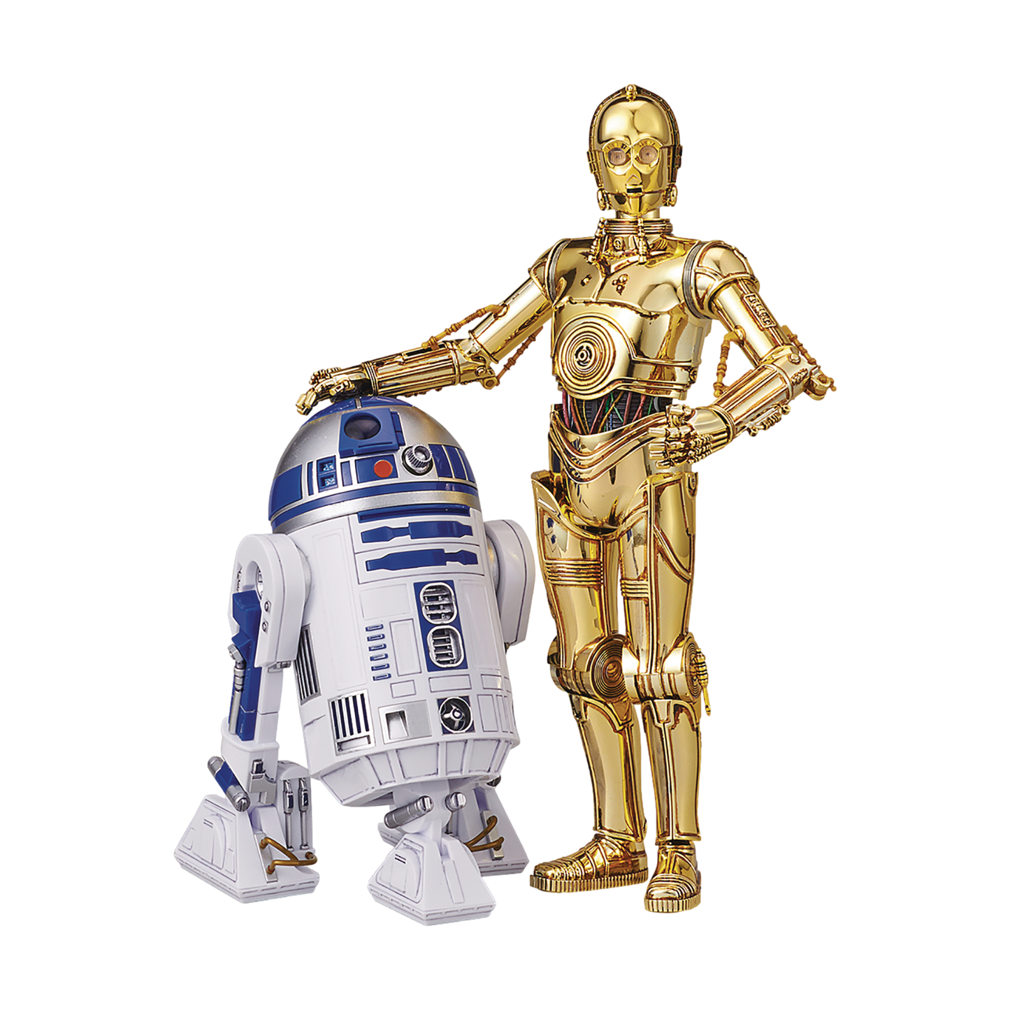 Bandai 2393011 1:12 Star Wars C-3PO & R2-D2 Plastic Model Kit