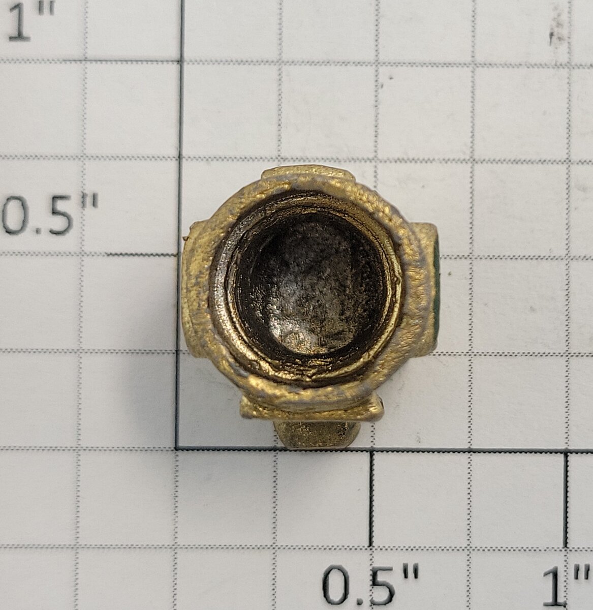 Lionel SH-2 Large Brass Painted Diecast Headlight
