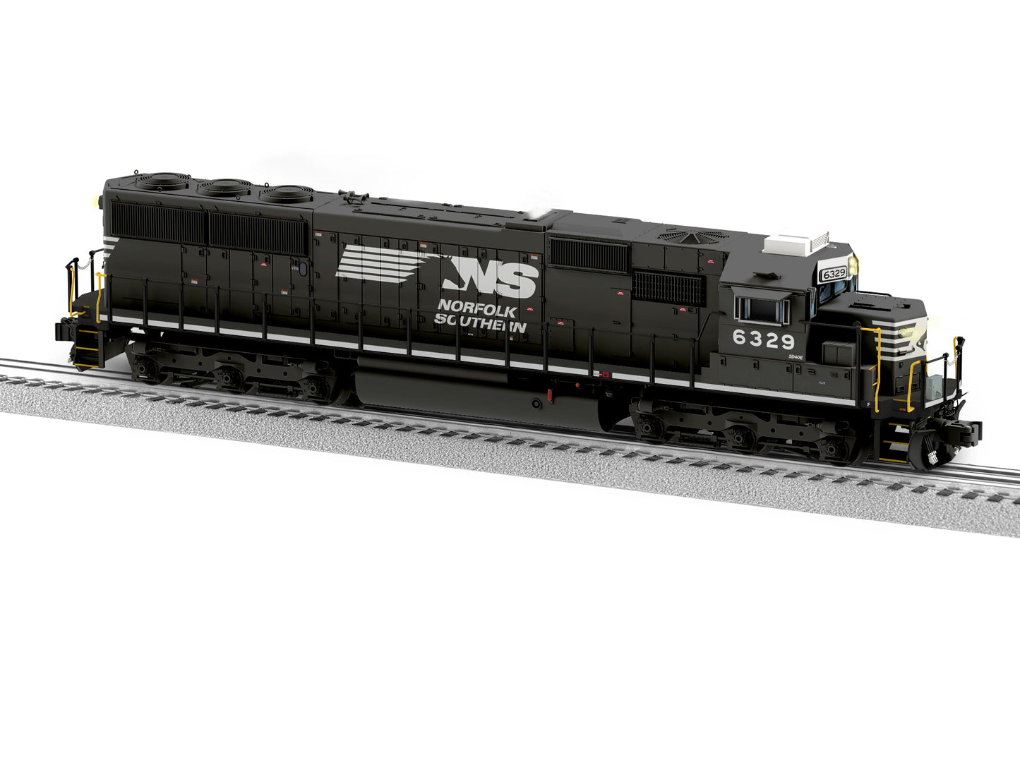 Lionel 2433289 O Norfolk Southern Legacy SD40E SuperBass Diesel Locomotive #6329