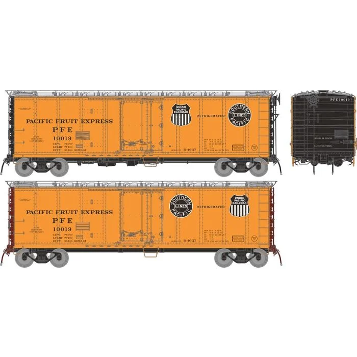 Rapido Trains 196002A HO PFE 1957 Scheme R-40-27 Reefer