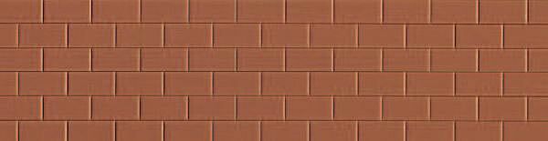 Preiser 19606 HO Terracotta Long Rectangular Tile Flooring or Wall (Pack of 3)