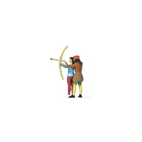 Preiser 28219 HO Archery Instructor & Student Figures (Set of 2)