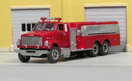 Sylvan Models V403 HO GMC Brigadier Sloped-Hood Fire Tanker/Pumper Resin Kit