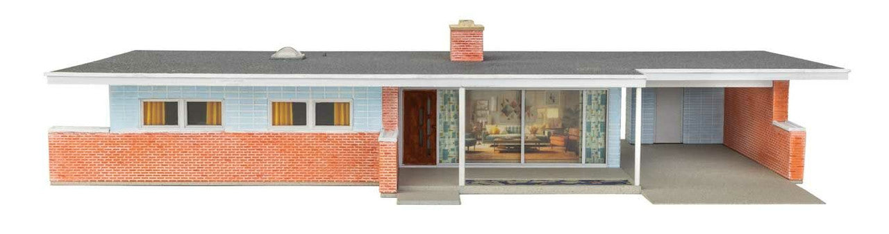 Walthers 933-4156 HO Mid-Century Modern Home Building Kit