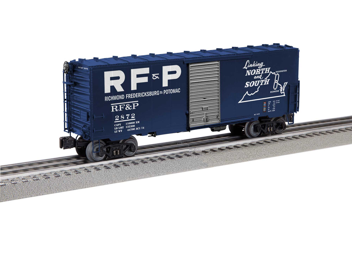 Lionel 2426060 O RF&P Freightsounds PS-1 Boxcar #2872 LN/Box