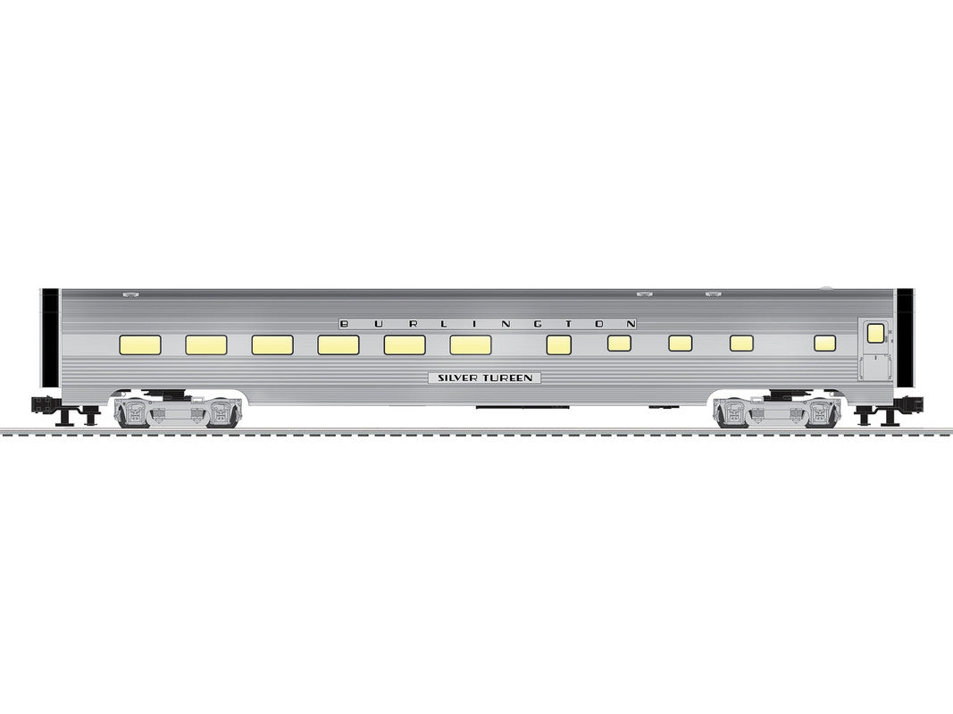 Lionel 2427700 O Chicago Burlington & Quincy 21" StationSounds Diner