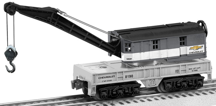 Lionel 2428190 O Chevrolet 3-Rail Crane Car