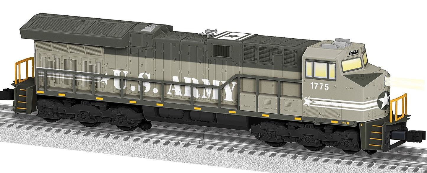 Lionel 2445180 O US Army LionChief ET44 Diesel Locomotive #1775
