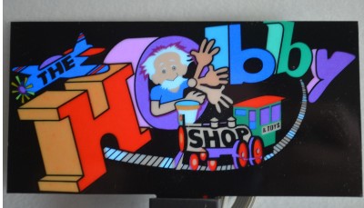 Light Works 6401 HO Animated Neon Signs Hobby Shop Lighted Animated Sign