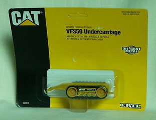 Ertl 2322EO 1:64 CAT VFS50 Undercarriage Versatile Flotation System Vehicle