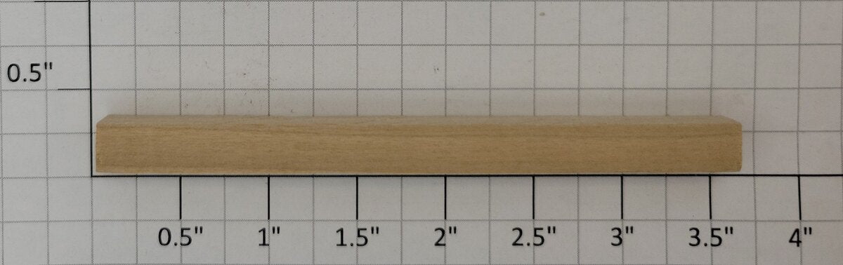 Lionel 264-011 O Gauge Forklift Platform & Car Timber 3.5" L x .25" Square #6264