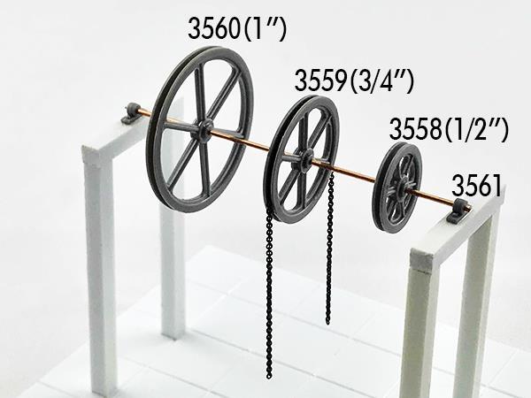 Tichy 3559 S 4.5' Diameter Sheaves