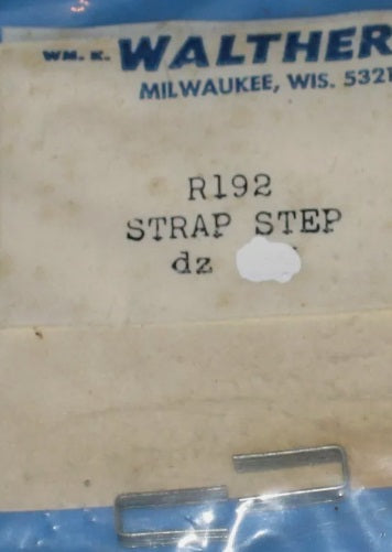 Walthers R192 HO Strap Step (Pack of 12)