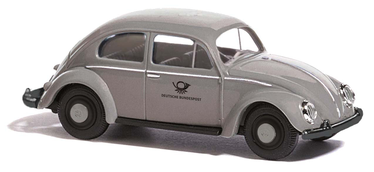 Busch 52964 HO German Post 1955 Volkswagen Beetle with Oval Rear Window