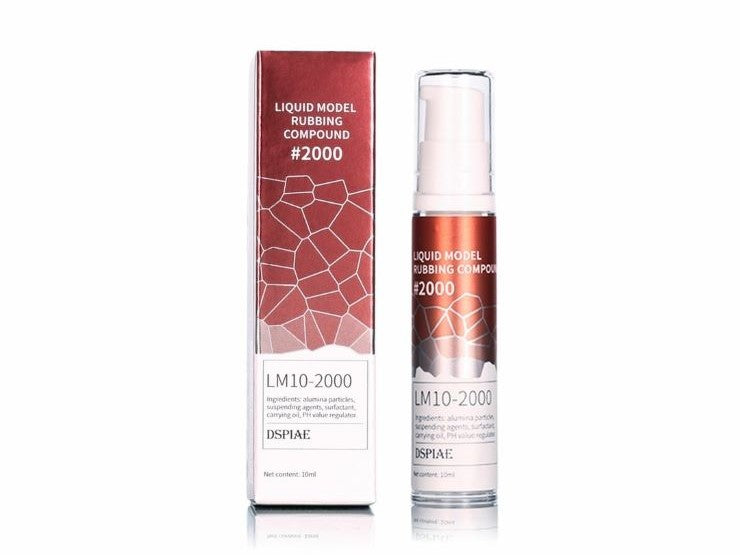 Dspiae LM10-2000 #2000 Grit Liquid Model Rubbing Compound