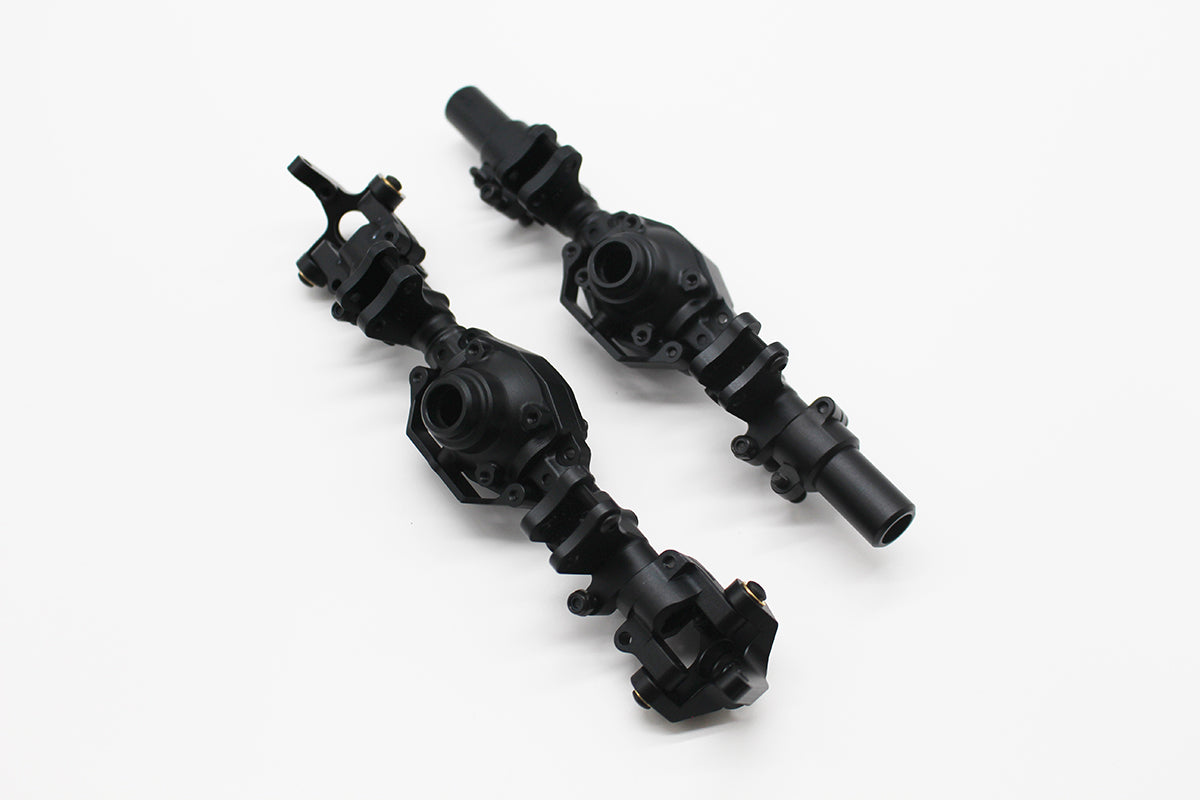 Racers Edge 1971BK Black Aluminum Axle Housing Set Fro