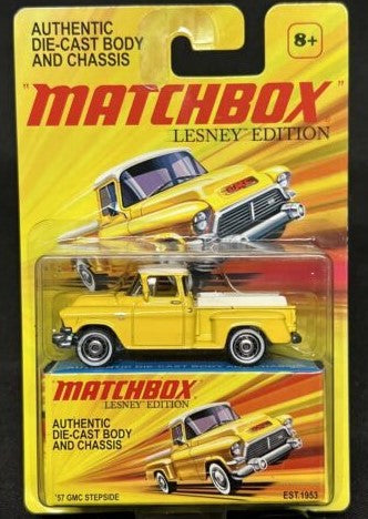 Matchbox 57193 1:64 Diecast Lesney Edition Yellow 1957 GMC Stepside Pickup