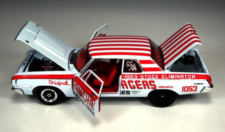 Highway 61 50044 1:18 1964 Dodge 330 Superstock Ramchargers Diecast Collectibles