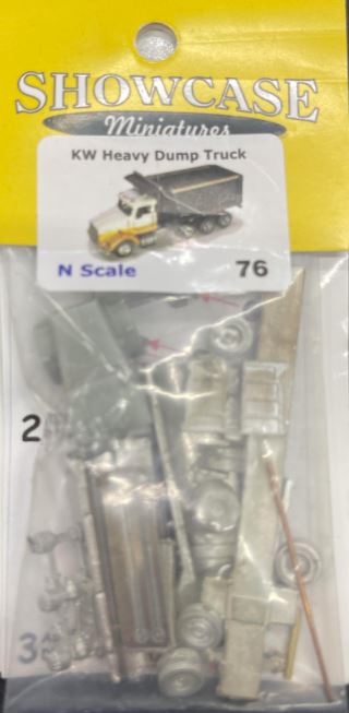 Showcase Miniatures 76 N KW Heavy Dump Truck Diecast Kit