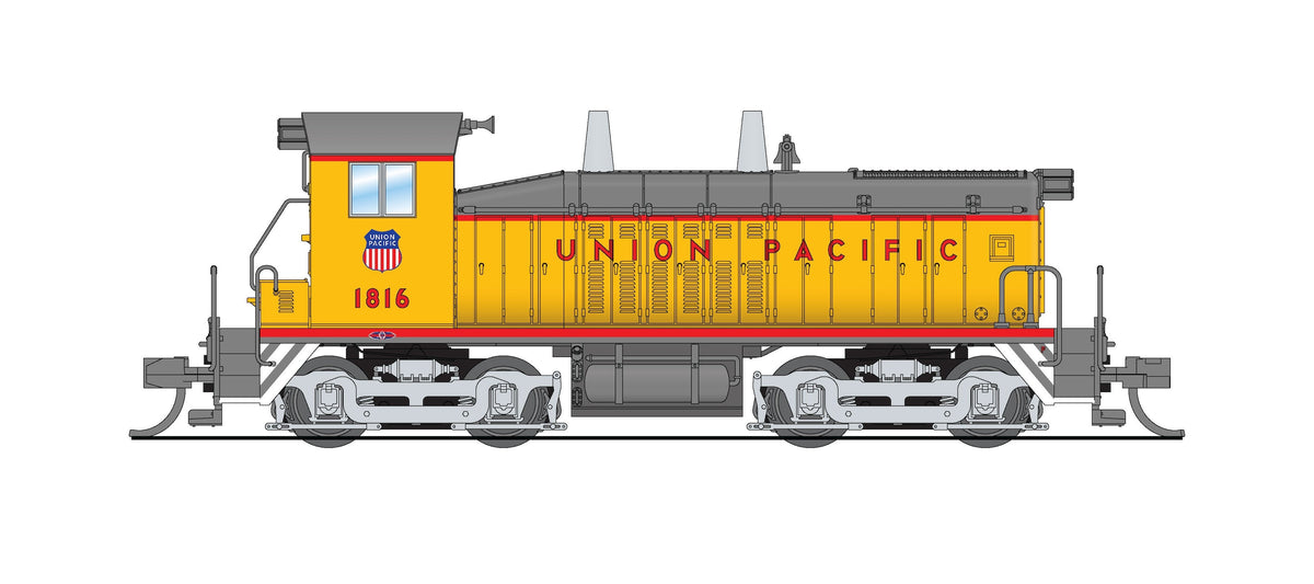 Broadway Limited 9391 N UP SW7 Diesel Switcher No-Sound/DCC Ready #1821