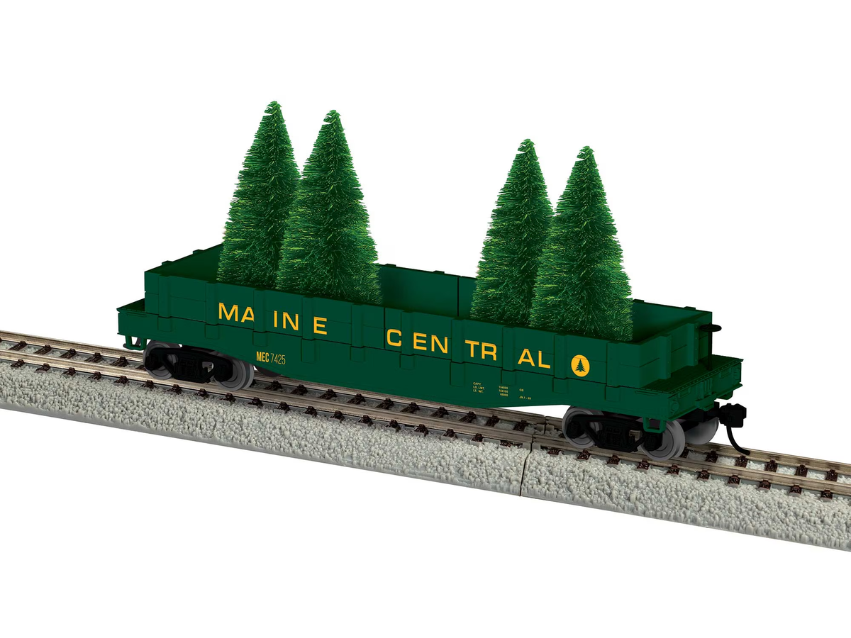 Lionel 2454090 HO Maine Central Gondola with Tree Load