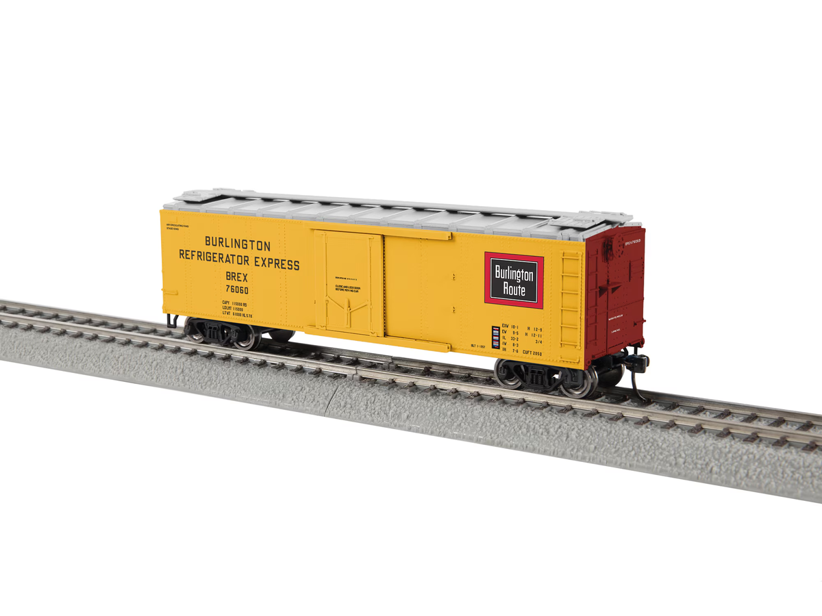 Lionel 2454170 HO Chicago Burlington & Quincy Reefer Car #76060