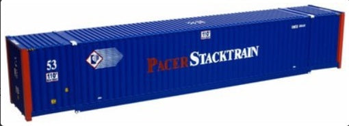 Atlas 20001636 HO Scale Pacer Stacktrain (UMXU) 53'' Jindo Container (Pack of 3)