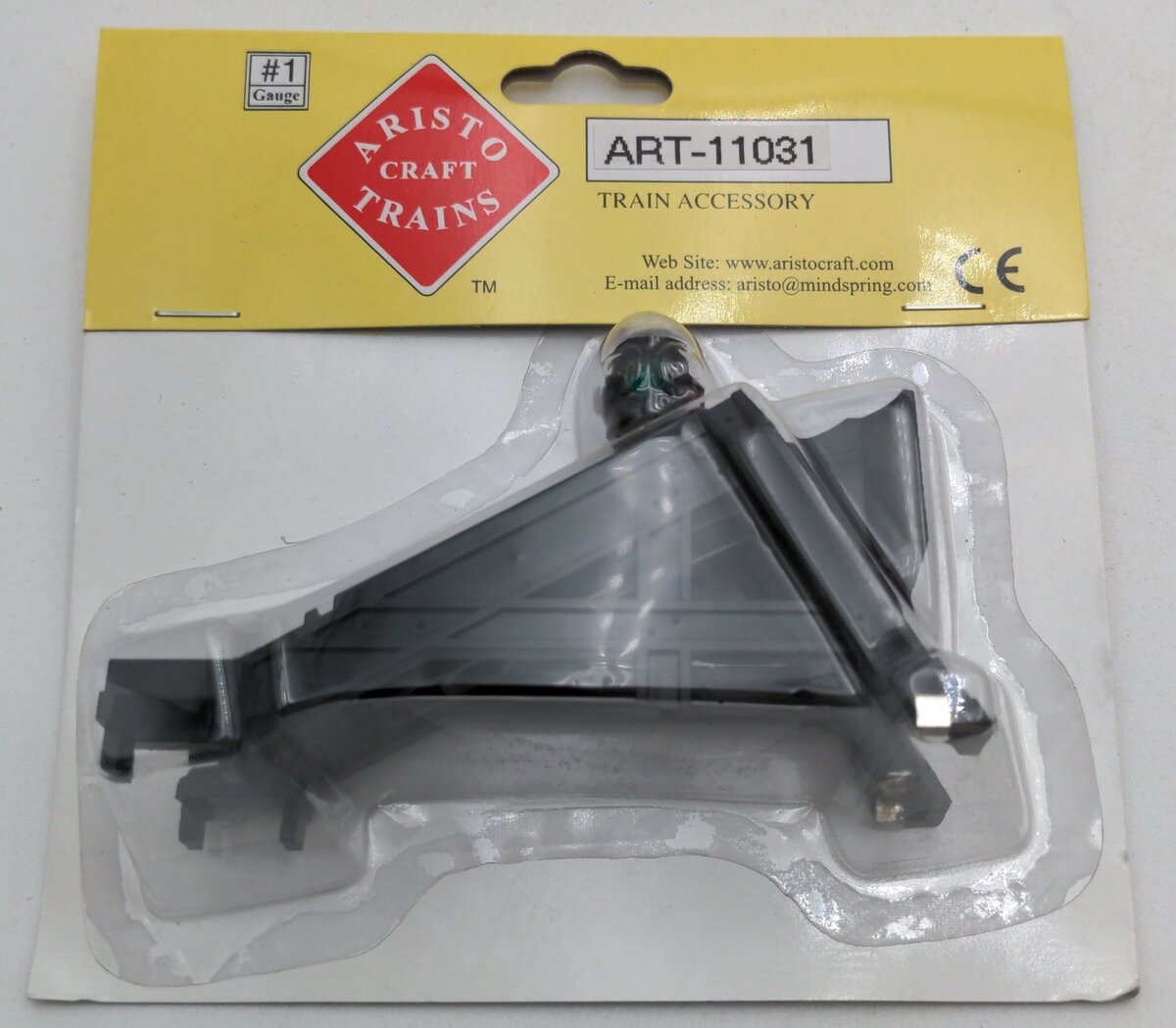 Aristo-Craft ART-11031 G Scale # 1 Aristo-Craft Lighted Track Bumper