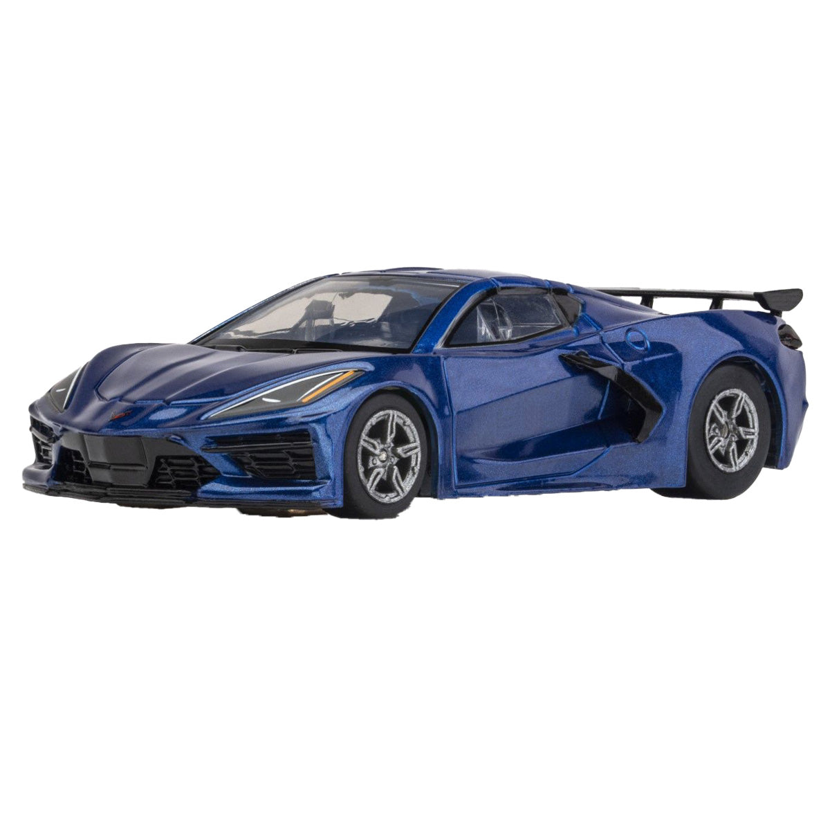 AFX 22094 HO Blue Metallic Corvette C8 Riptide Slot Car