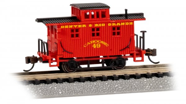 Bachmann 15759 N Dever & Rio Grande Old-Time Caboose #49