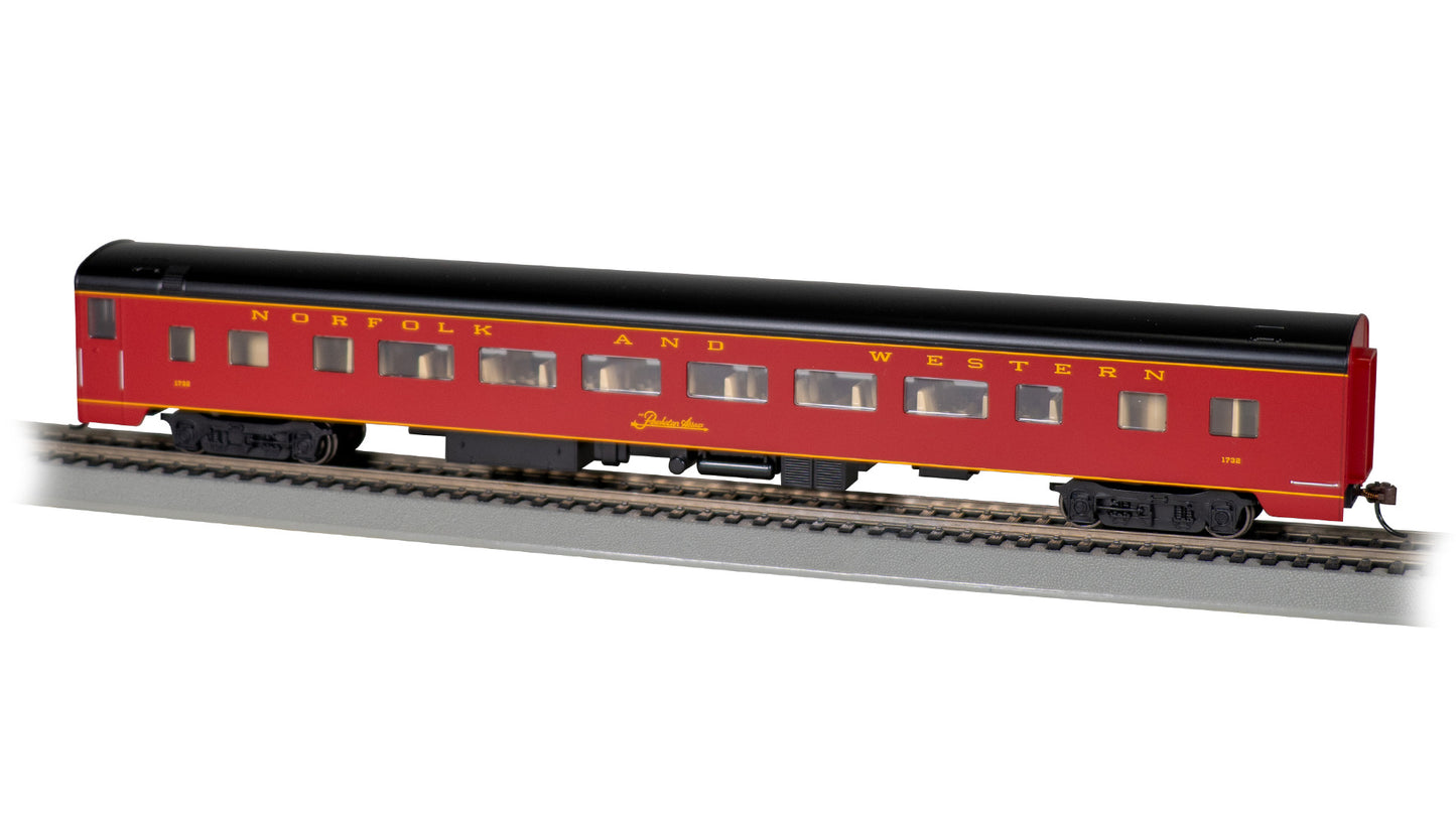 Bachmann 14219 HO Norfolk & Western 85' Smooth-Side Coach #1732