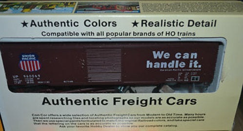 Con-Cor 0001-553-6 HO Scale Union Pacific 60Ft Boxcar Scheme 1 Kit