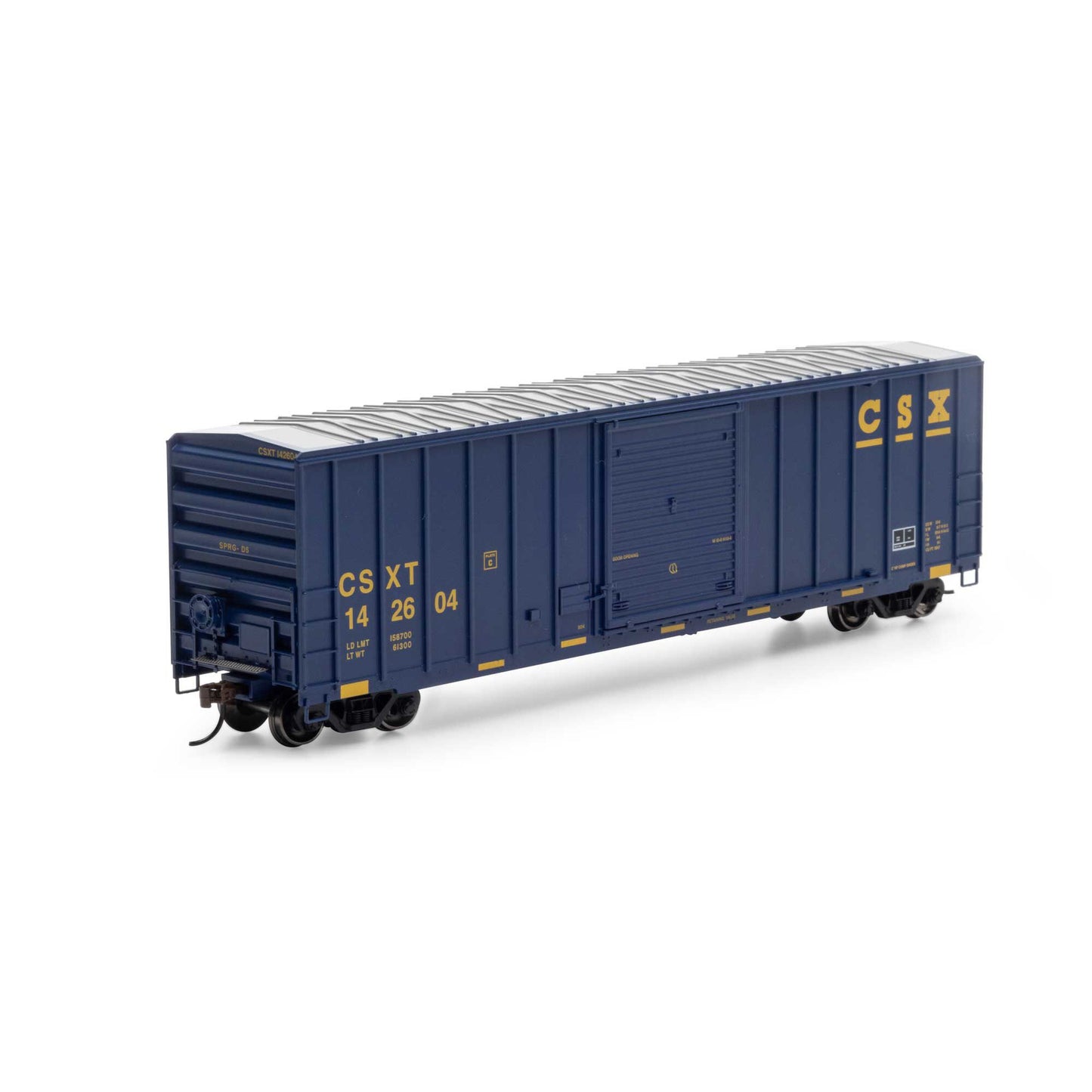 Athearn 18688 HO CSXT 50' FMC 5347 Boxcar #142604