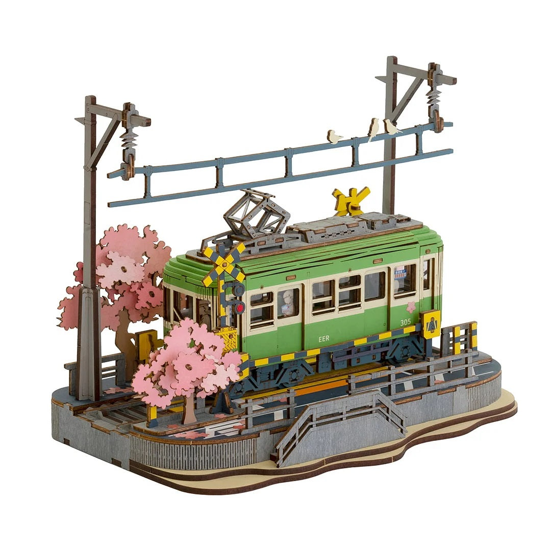 Robotime TGS02 Rolife Sakura Journey 3D Wooden Puzzle