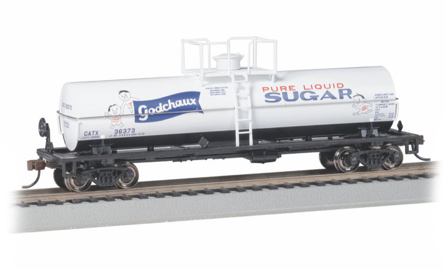 Bachmann 75806 HO Goodchaux Sugar Chemical Tank Car #36373