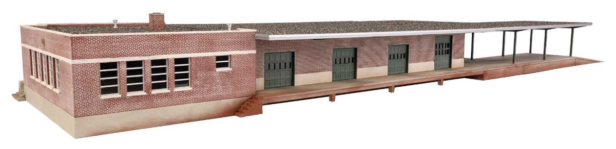 Walthers 933-4065 HO Mid-Century Modern Freight Station Building Kit