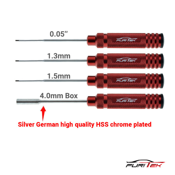 Furitek 2560 1:24/1:18 Crawler HSS Chromium Hex Tool Set