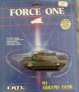 Ertl 1143 1:43 Force One Diecast Metal U.S. Army M1 Abrams Tank