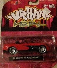 Maisto 25003 1:43 Urban Metal Diecast Red Dodge Viper SRT-10 Convertible
