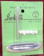 Kramer H32 HO Scale Detailed Cast Metal Sailboat