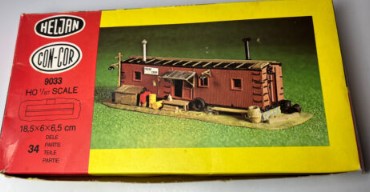 Heljan 9033 HO Engine Crew Office Building Kit