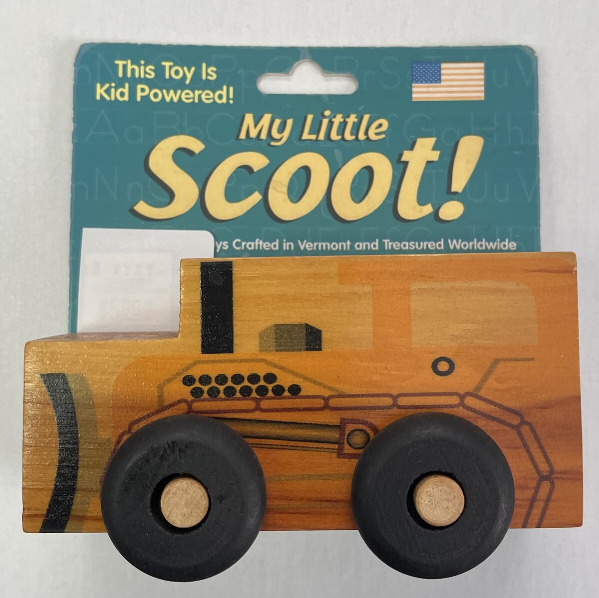 Maple Landmark Inc. 71009 Scoot! Dozer Truck Wooden Car